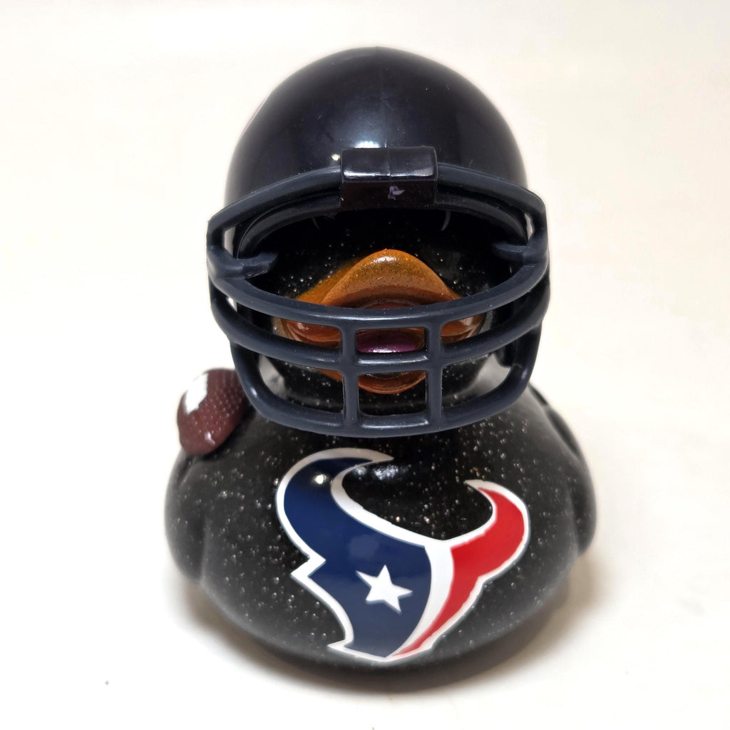 HOUSTON TEXANS Rubber Duck Gift nfl Bedazzled Duck Cruise Dashboard Ducks