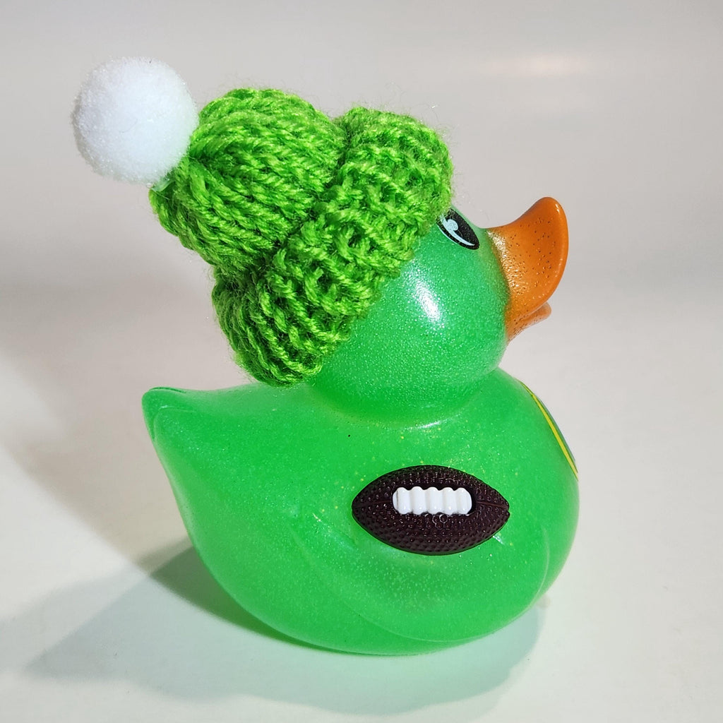GREEN BAY PACKERS Rubber Duck Gift nfl Football Bedazzled Collectible Duck