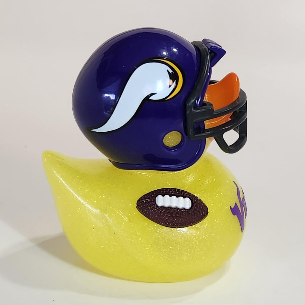 MINNESOTA VIKINGS Rubber Duck Gift Bedazzled nfl Duck Cruise Dashboard Ducks