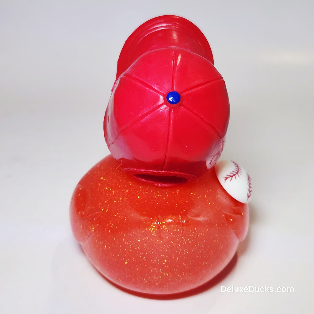 PHILADELPHIA PHILLIES Rubber Duck Gift Bedazzled Baseball Duck Cruise Dashboard Ducks