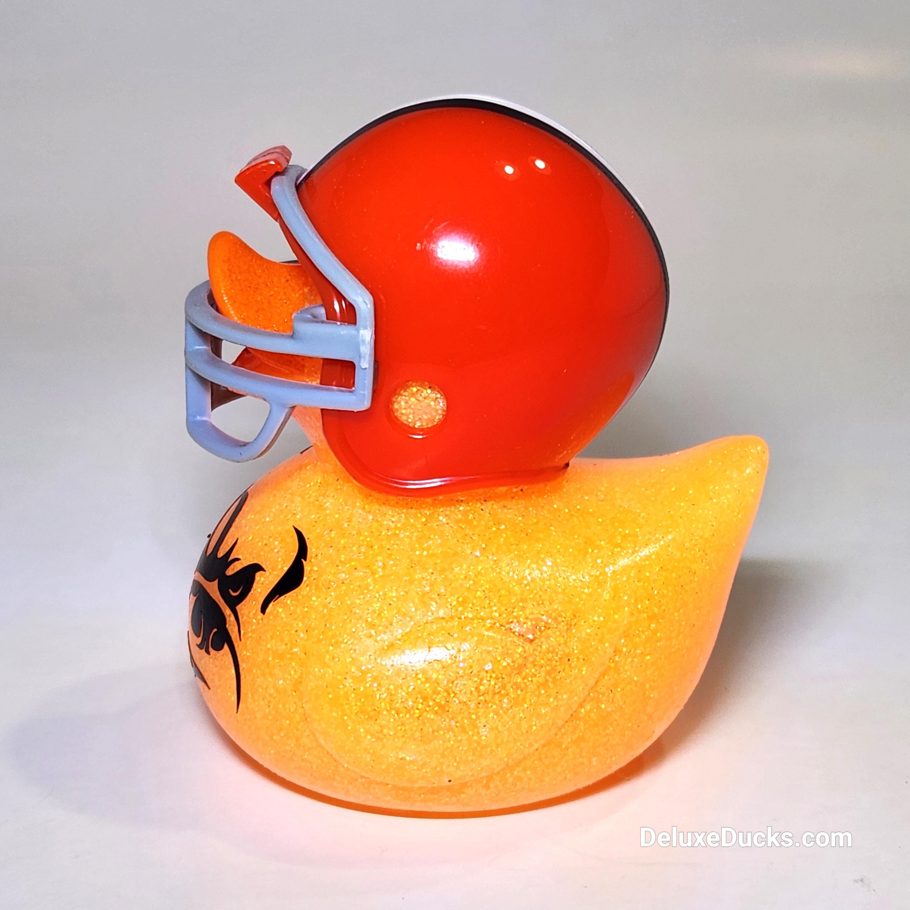 CLEVELAND BROWNS Rubber Duck Gift NFL Football Bedazzled Collectible Duck