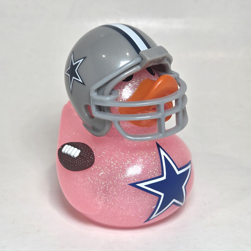 DALLAS COWBOYS Pink Rubber Duck Gift Bedazzled nfl Duck Cruise Dashboard Ducks