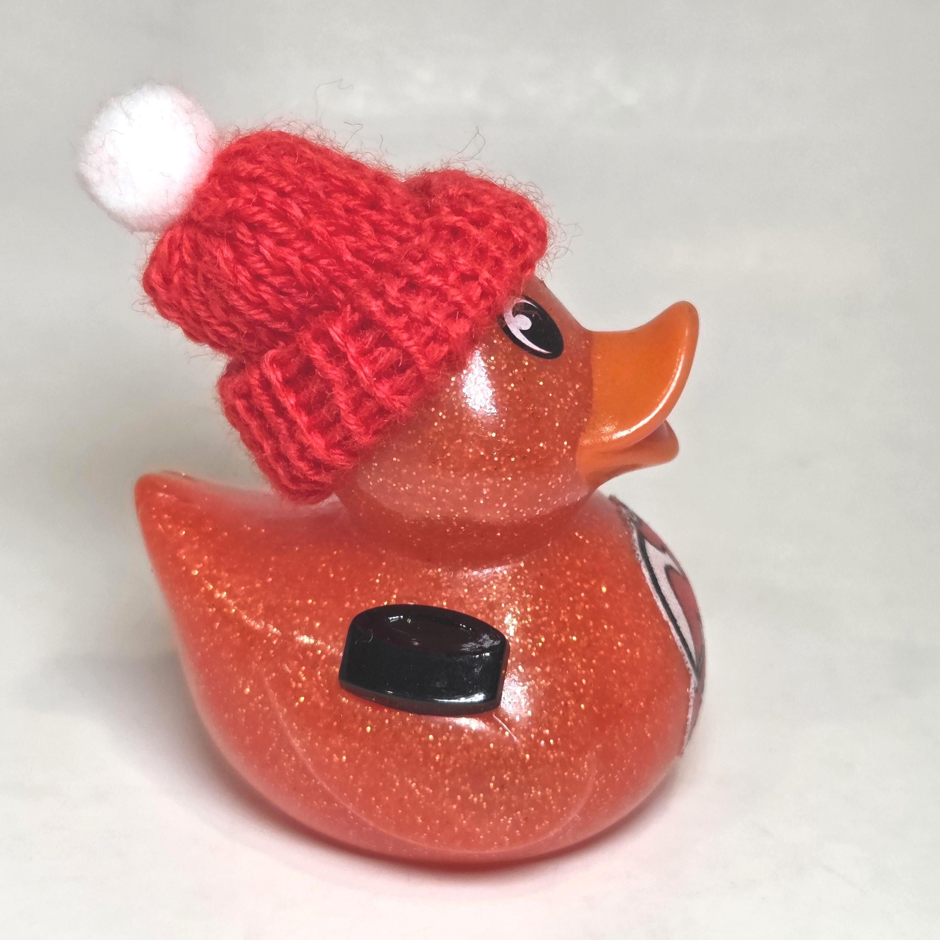 NEW JERSEY DEVILS Rubber Duck Gift nhl Hockey Bedazzled Collectible Duck