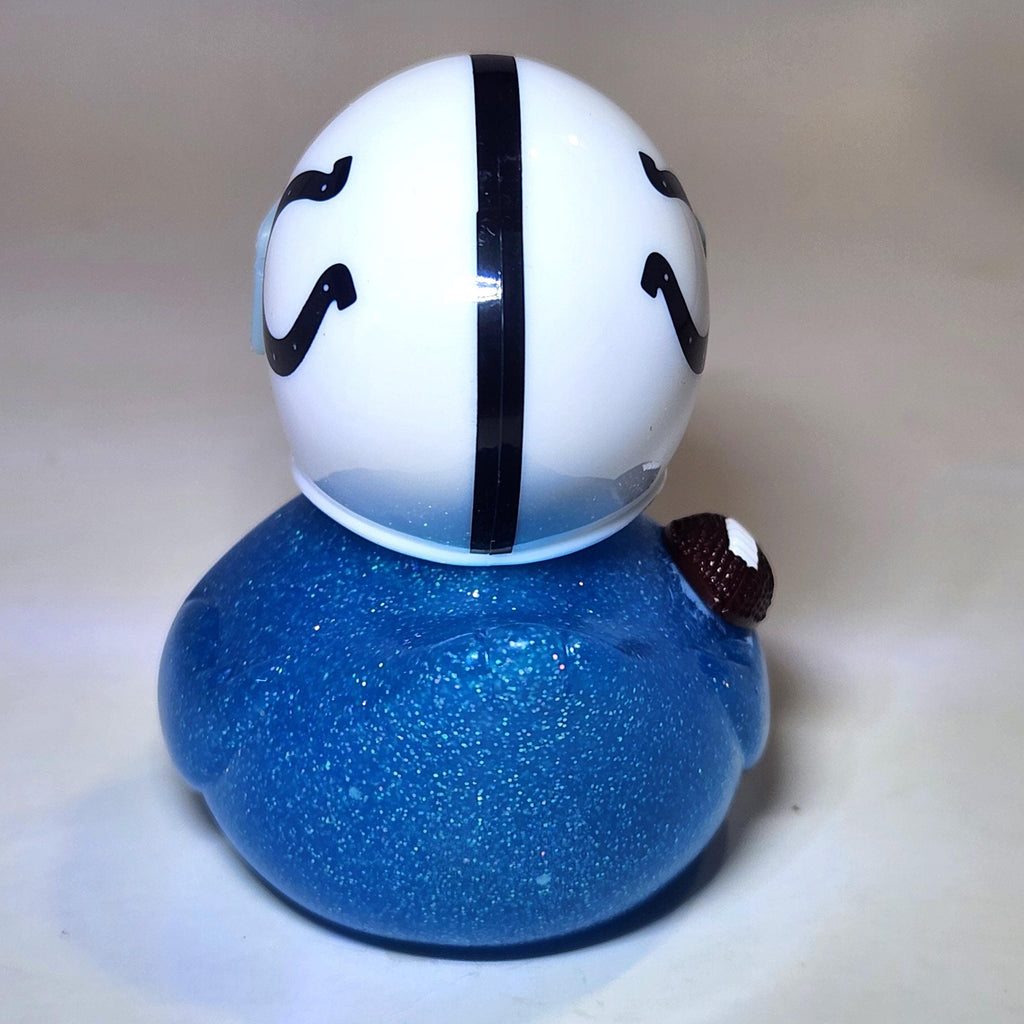 INDIANAPOLIS COLTS Rubber Duck Gift Bedazzled Duck Cruise Dashboard Ducks