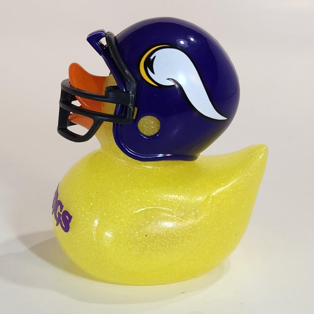MINNESOTA VIKINGS Rubber Duck Gift Bedazzled nfl Duck Cruise Dashboard Ducks