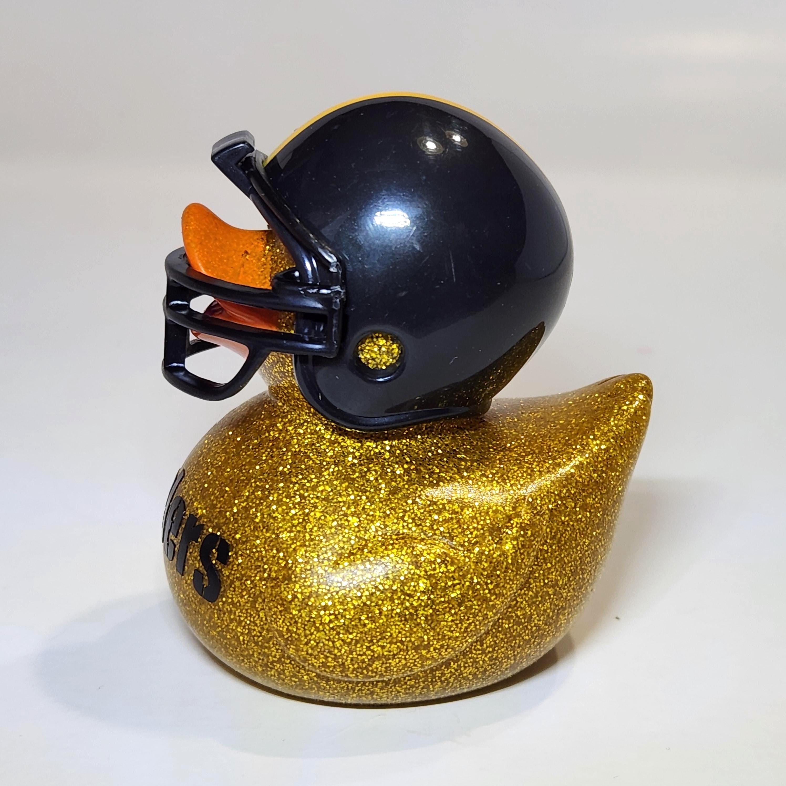 PITTSBURGH STEELERS Rubber Duck Gift Bedazzled Duck Cruise Dashboard Ducks