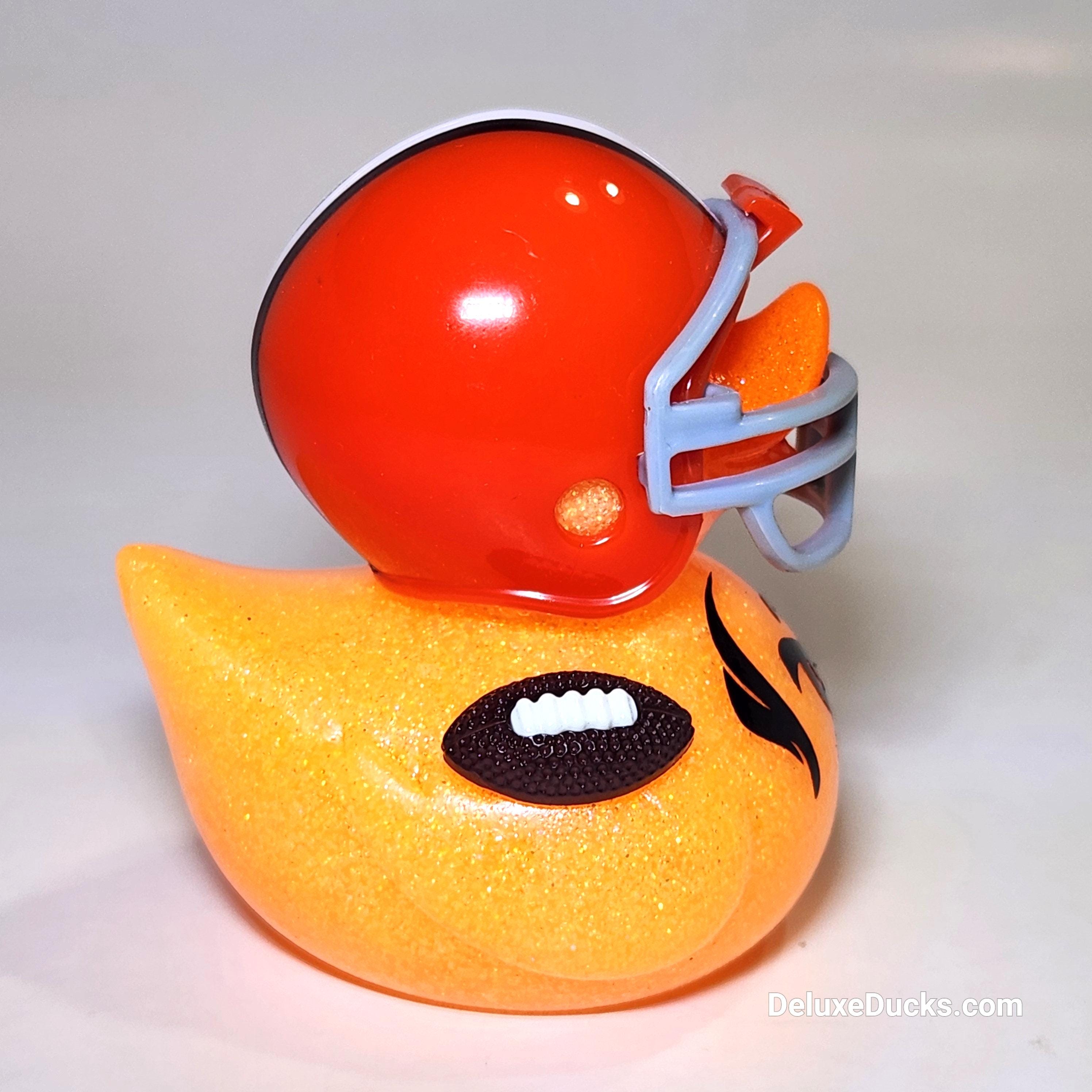 CLEVELAND BROWNS Rubber Duck Gift NFL Football Bedazzled Collectible Duck