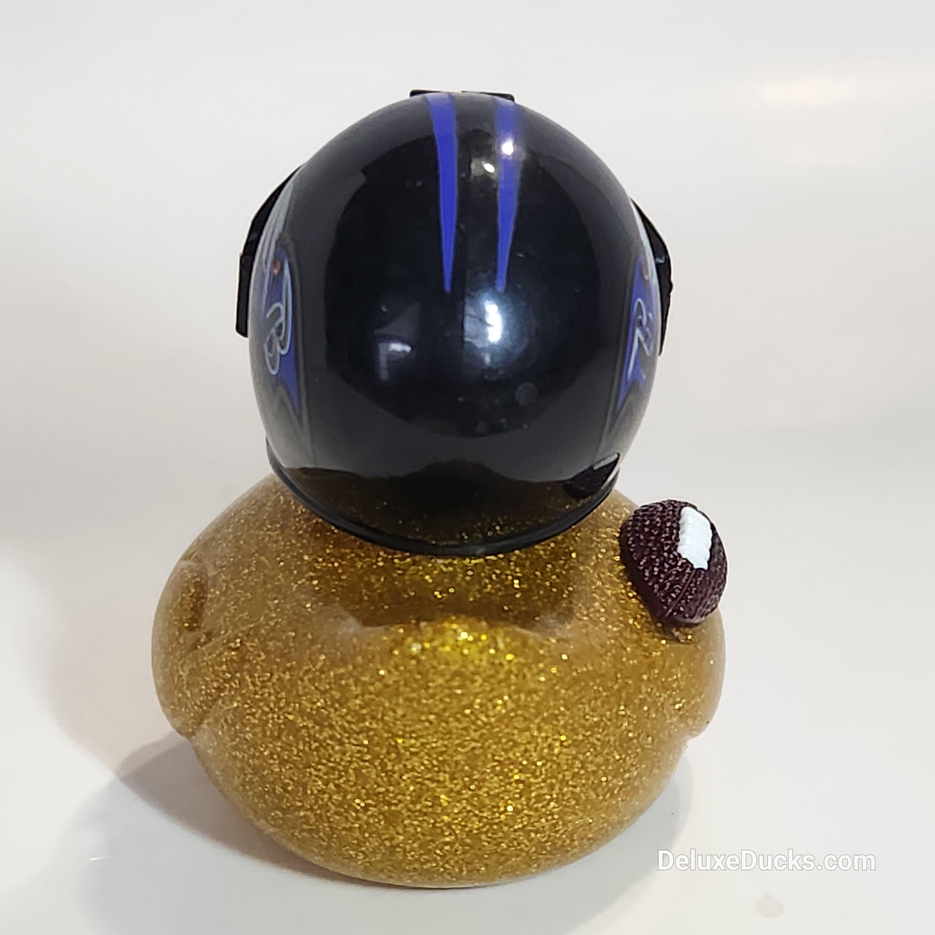 BALTIMORE RAVENS Rubber Duck Gift nfl Bedazzled Duck Cruise Dashboard Ducks