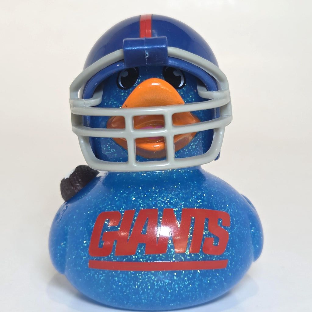 NEW YORK GIANTS Rubber Duck Gift nfl Football Bedazzled Collectible Duck