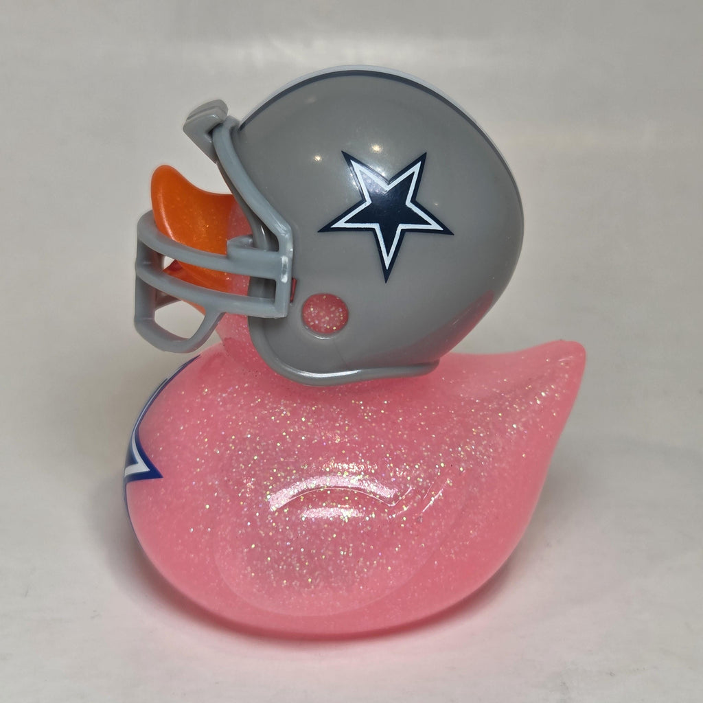 DALLAS COWBOYS Pink Rubber Duck Gift Bedazzled nfl Duck Cruise Dashboard Ducks