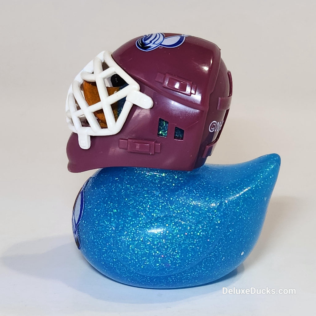 COLORADO AVALANCHE Rubber Duck Gift NHL Hockey Bedazzled Collectible Duck