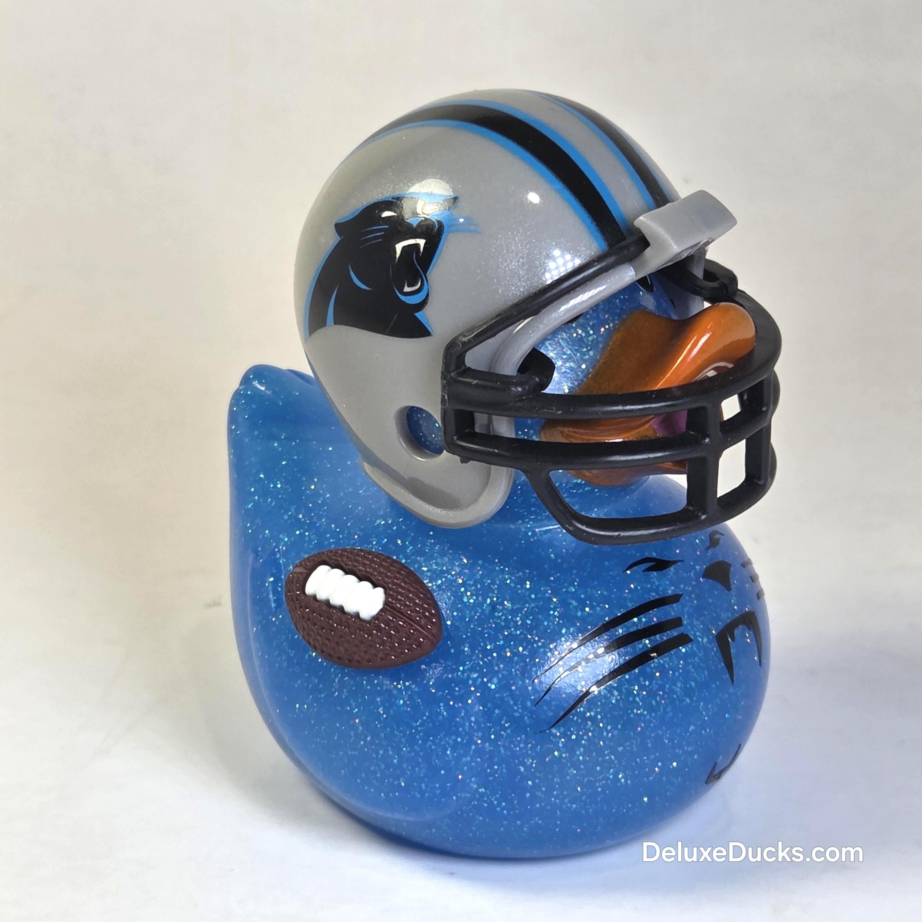 CAROLINA PANTHERS Rubber Duck Gift Bedazzled Duck Cruise Dashboard Ducks