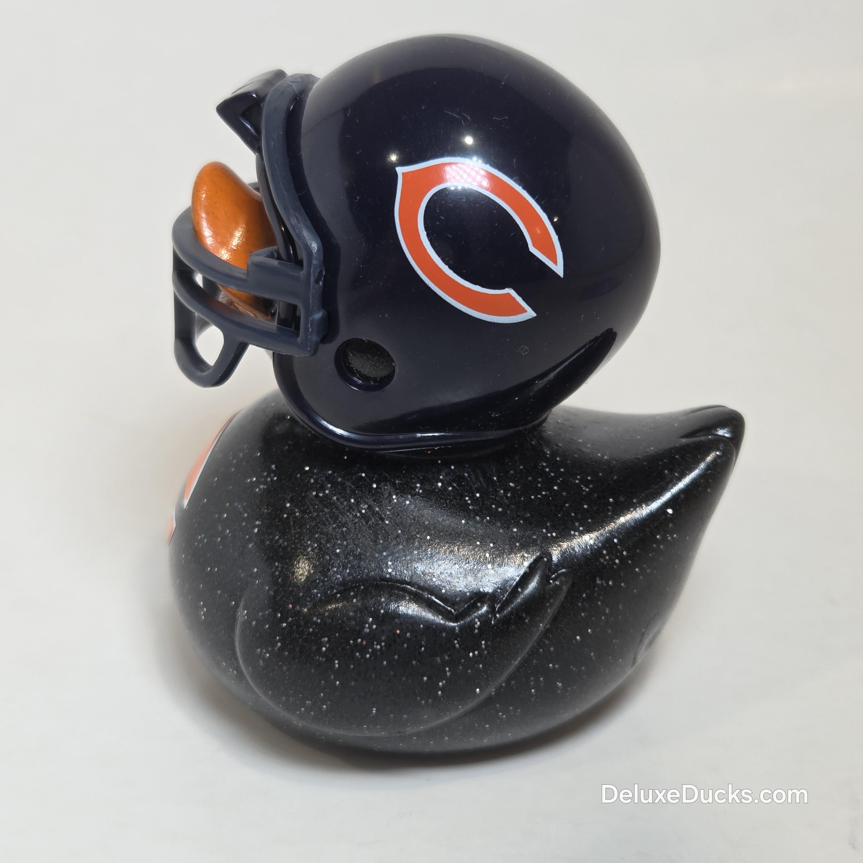 CHICAGO BEARS Rubber Duck Gift Bedazzled Duck Cruise Dashboard Ducks
