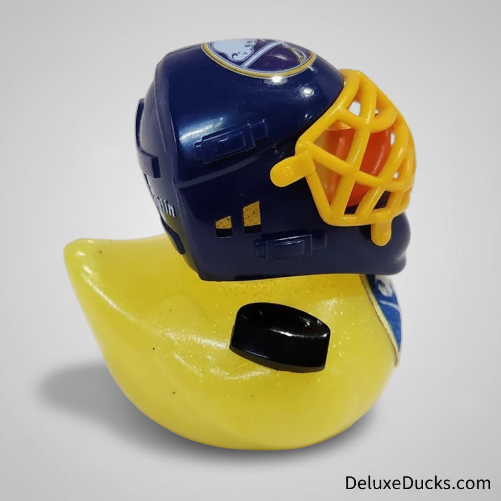 BUFFALO SABRES Rubber Duck Gift NHL Hockey Bedazzled Collectible Duck