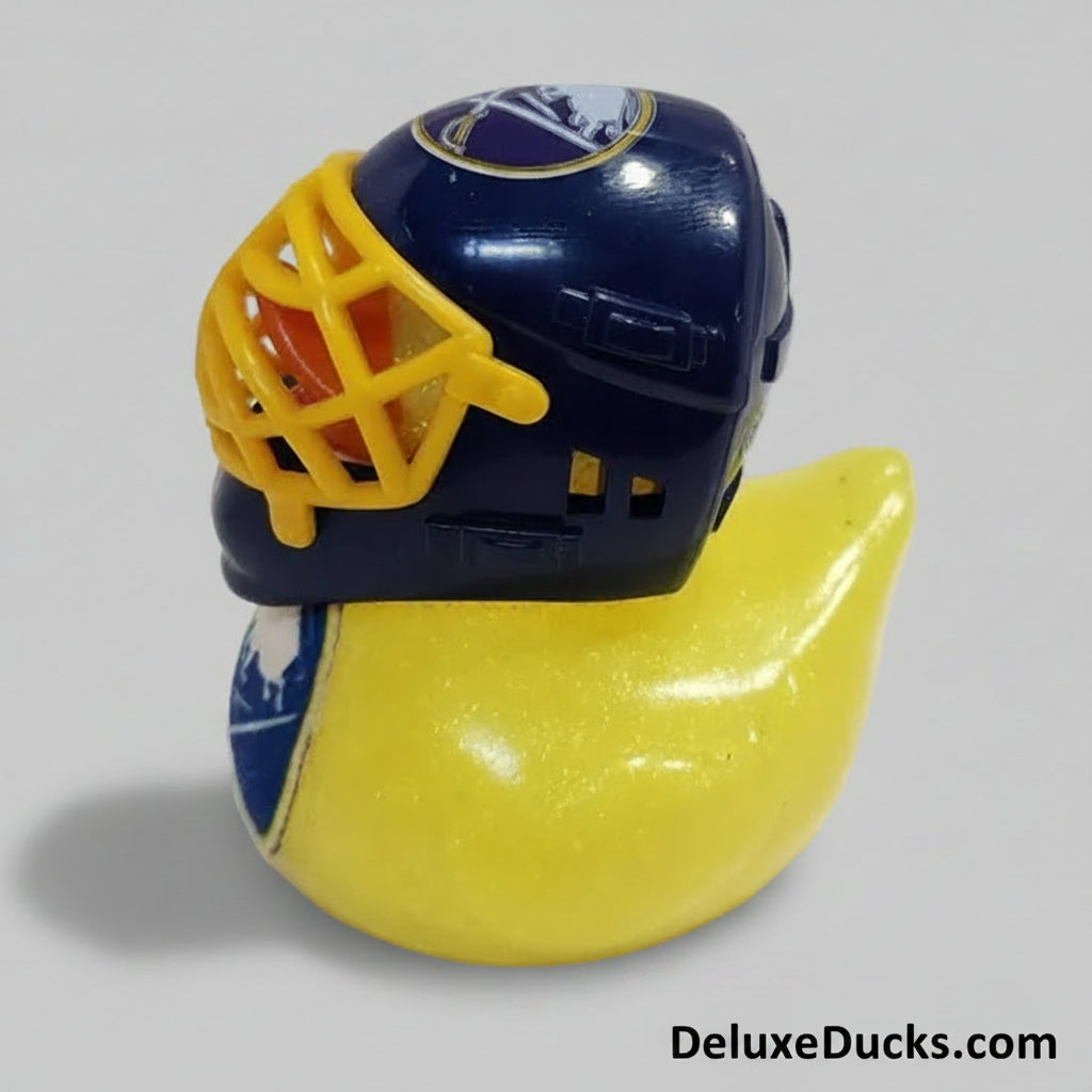 BUFFALO SABRES Rubber Duck Gift NHL Hockey Bedazzled Collectible Duck