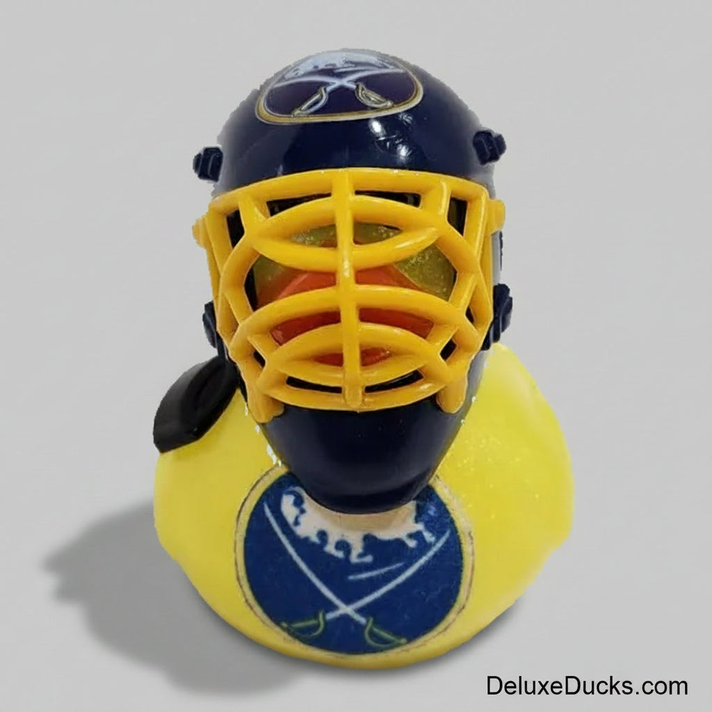 BUFFALO SABRES Rubber Duck Gift NHL Hockey Bedazzled Collectible Duck