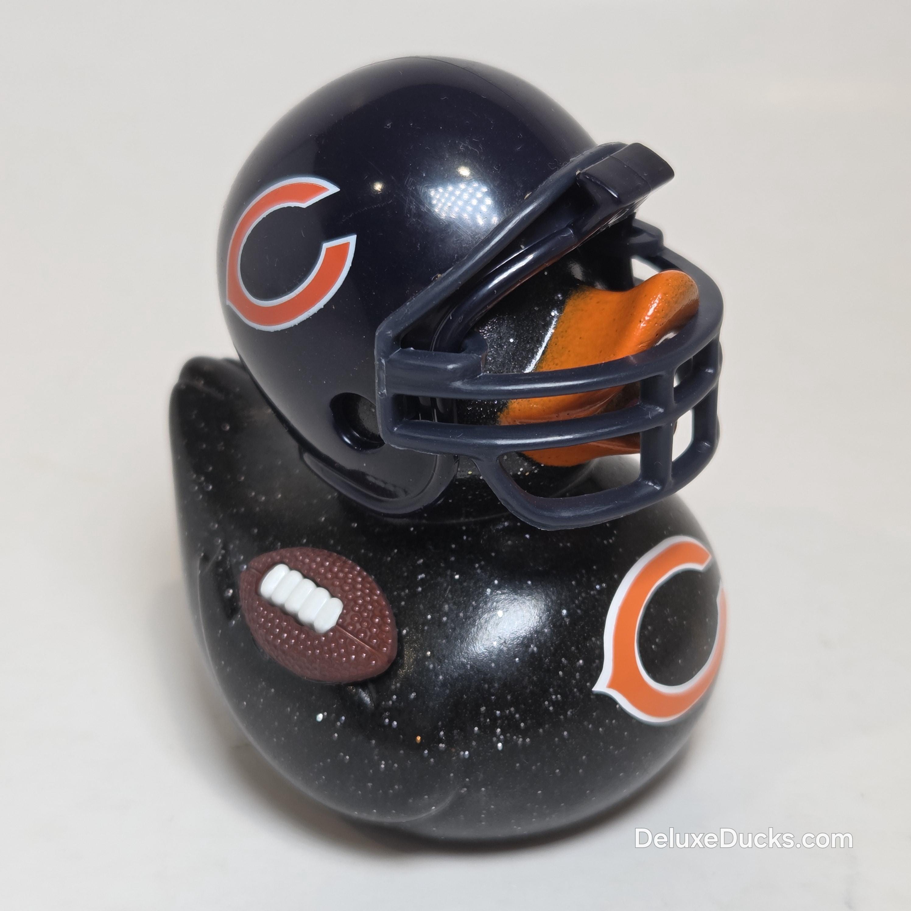 CHICAGO BEARS Rubber Duck Gift Bedazzled Duck Cruise Dashboard Ducks