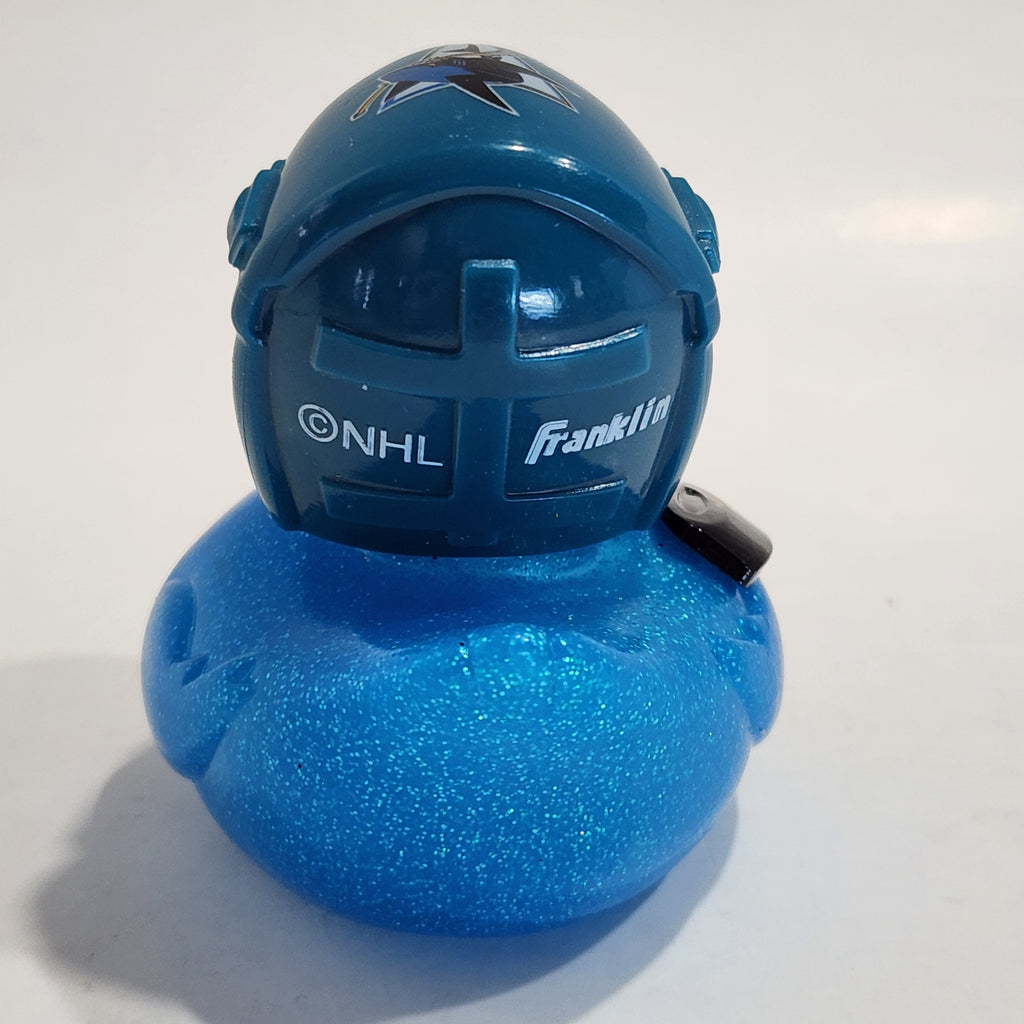 SAN JOSE SHARKS Rubber Duck Gift nhl Hockey Bedazzled Collectible Duck