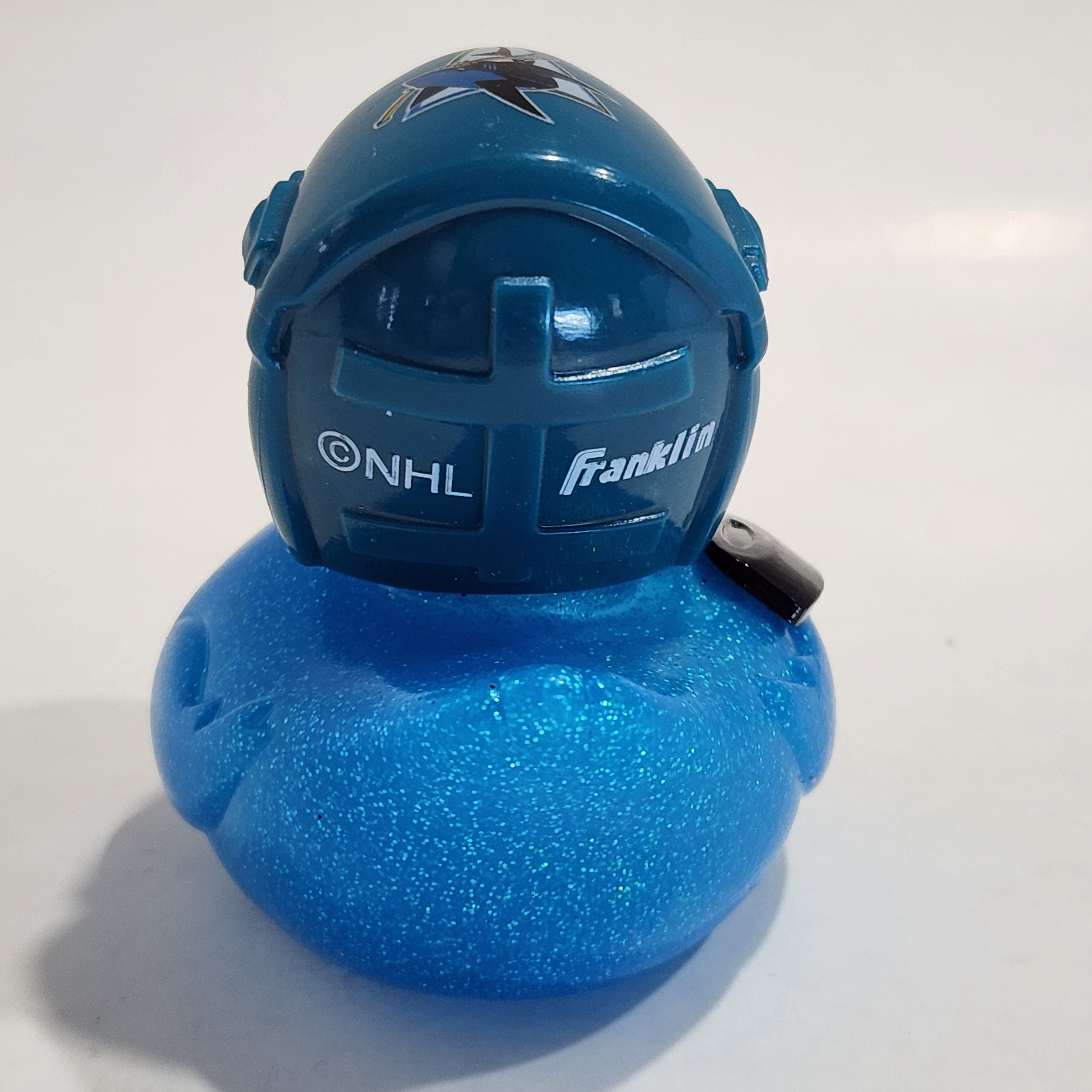 SAN JOSE SHARKS Rubber Duck Gift nhl Hockey Bedazzled Collectible Duck