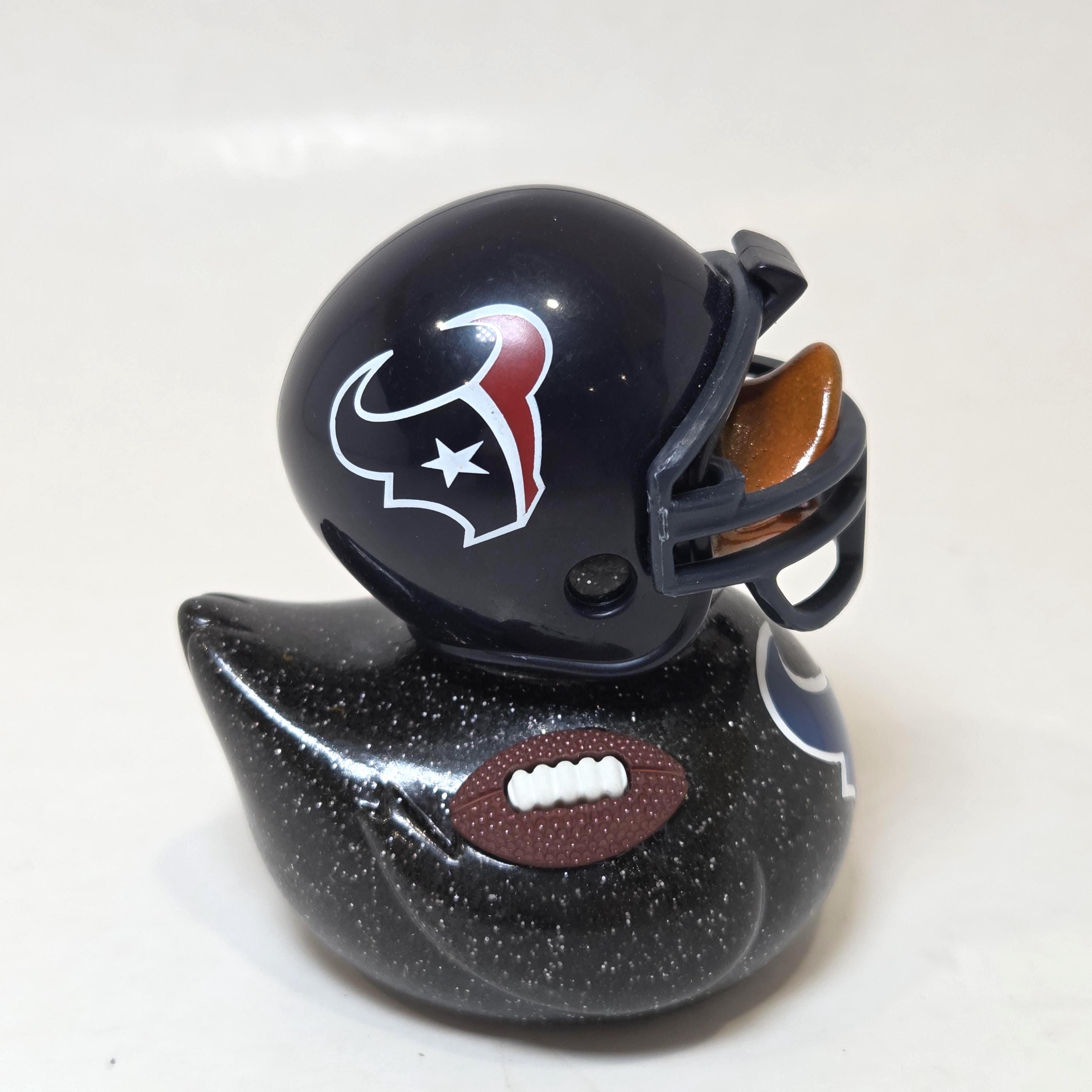 HOUSTON TEXANS Rubber Duck Gift nfl Bedazzled Duck Cruise Dashboard Ducks