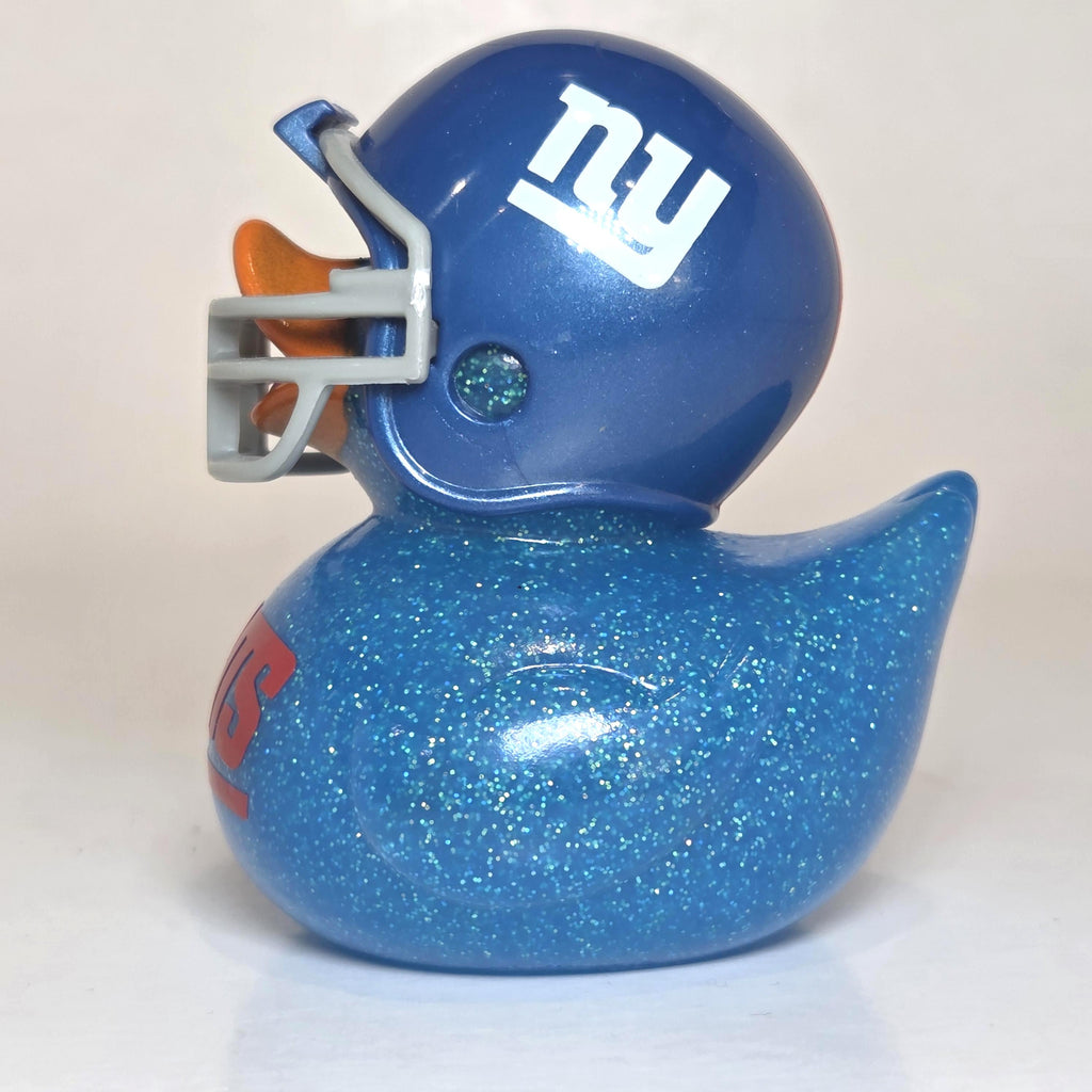 NEW YORK GIANTS Rubber Duck Gift nfl Football Bedazzled Collectible Duck