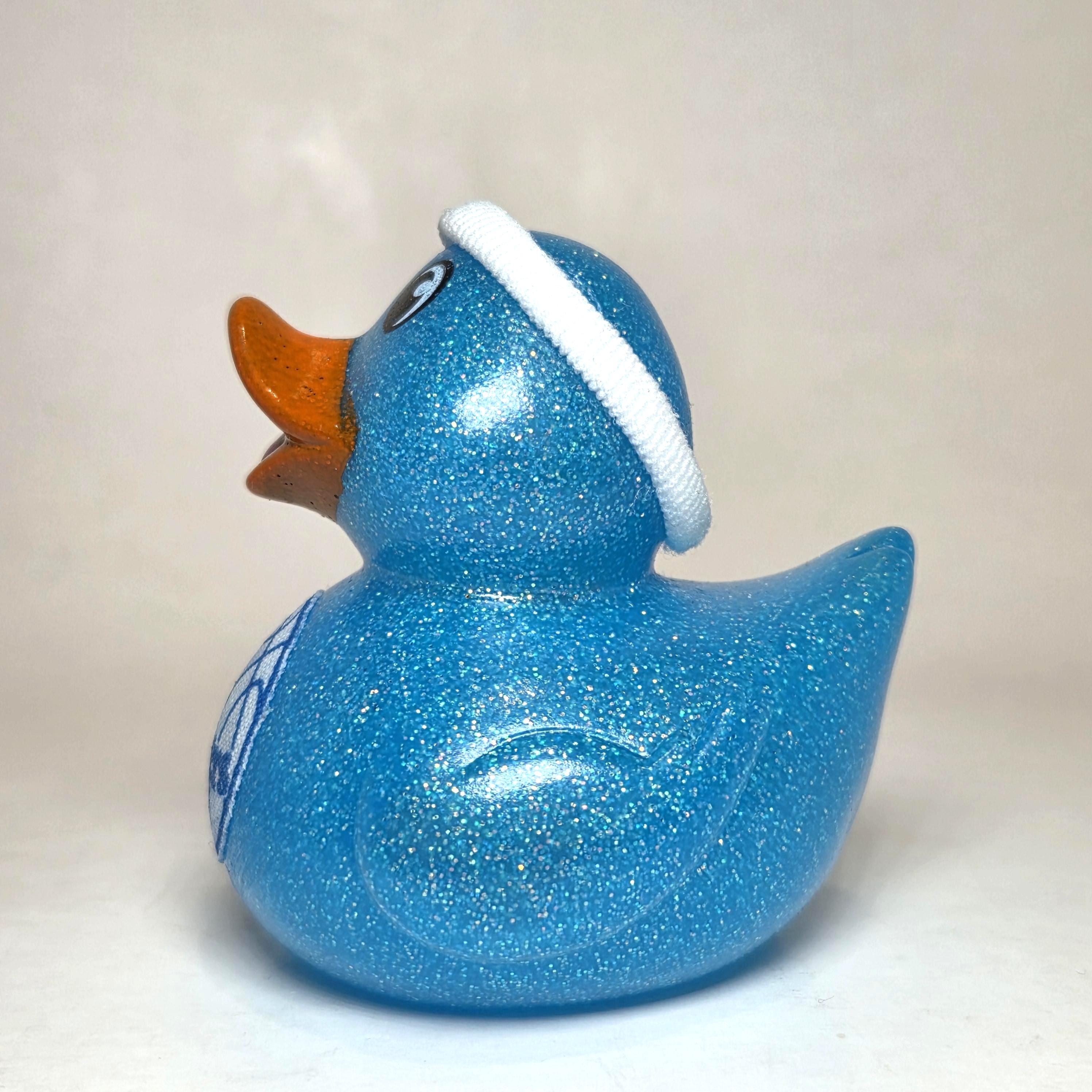 PHILADELPHIA 76ERS Rubber Duck Gift Bedazzled NBA Duck Cruise Dashboard Ducks