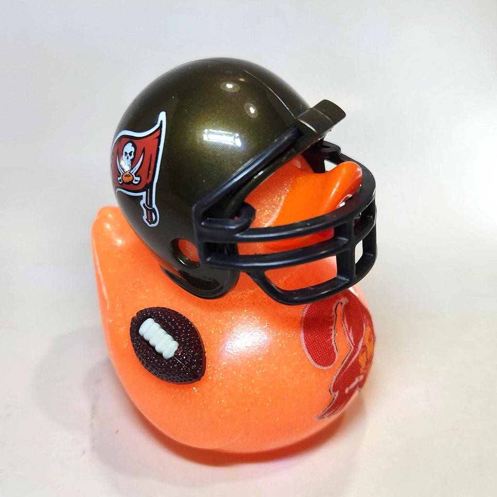 TAMPA BAY BUCCANEERS Rubber Duck Gift Bedazzled Duck Cruise Dashboard Ducks
