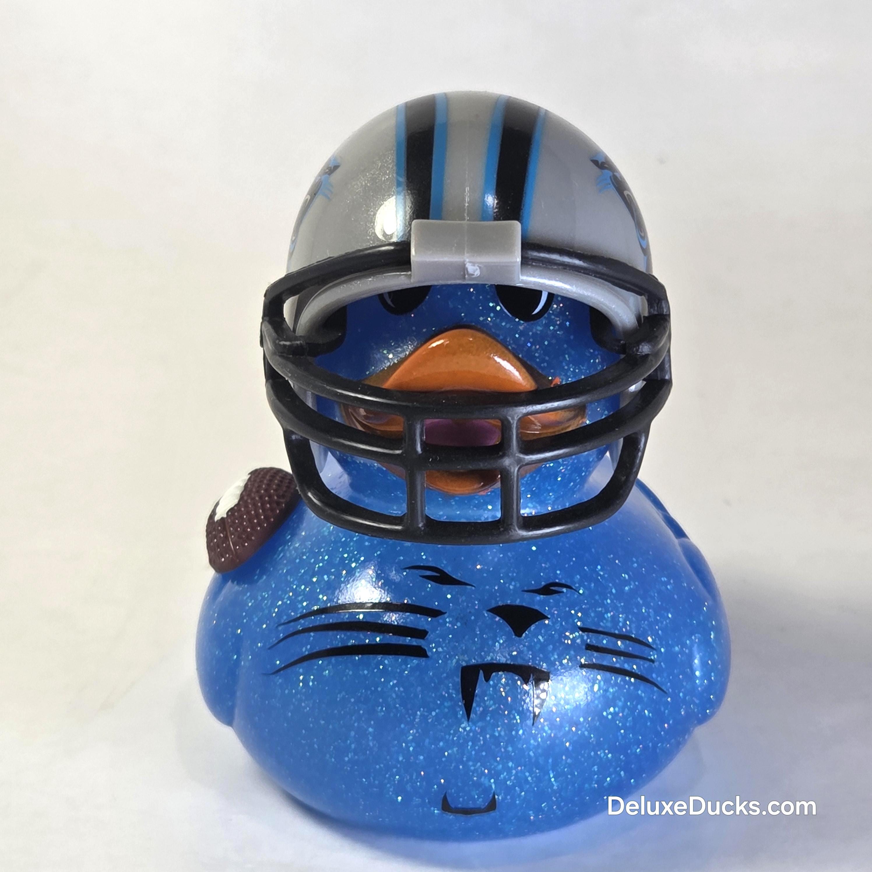 CAROLINA PANTHERS Rubber Duck Gift Bedazzled Duck Cruise Dashboard Ducks