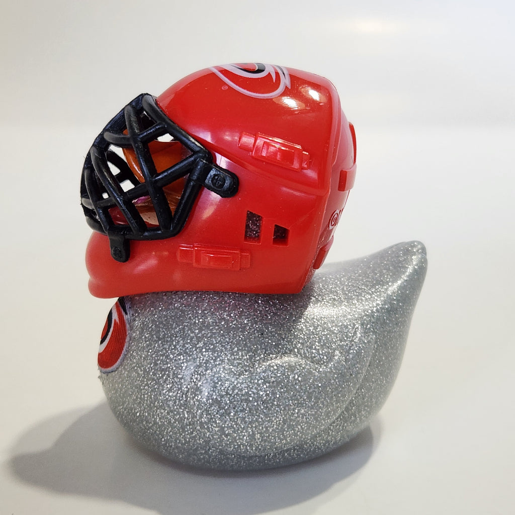 CAROLINA HURRICANES Rubber Duck Gift NHL Hockey Bedazzled Collectible Duck