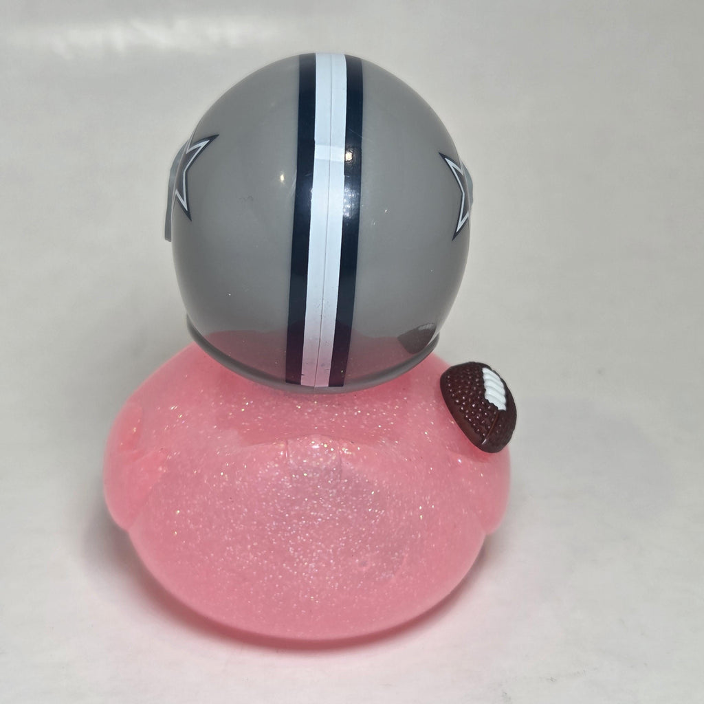 DALLAS COWBOYS Pink Rubber Duck Gift Bedazzled nfl Duck Cruise Dashboard Ducks