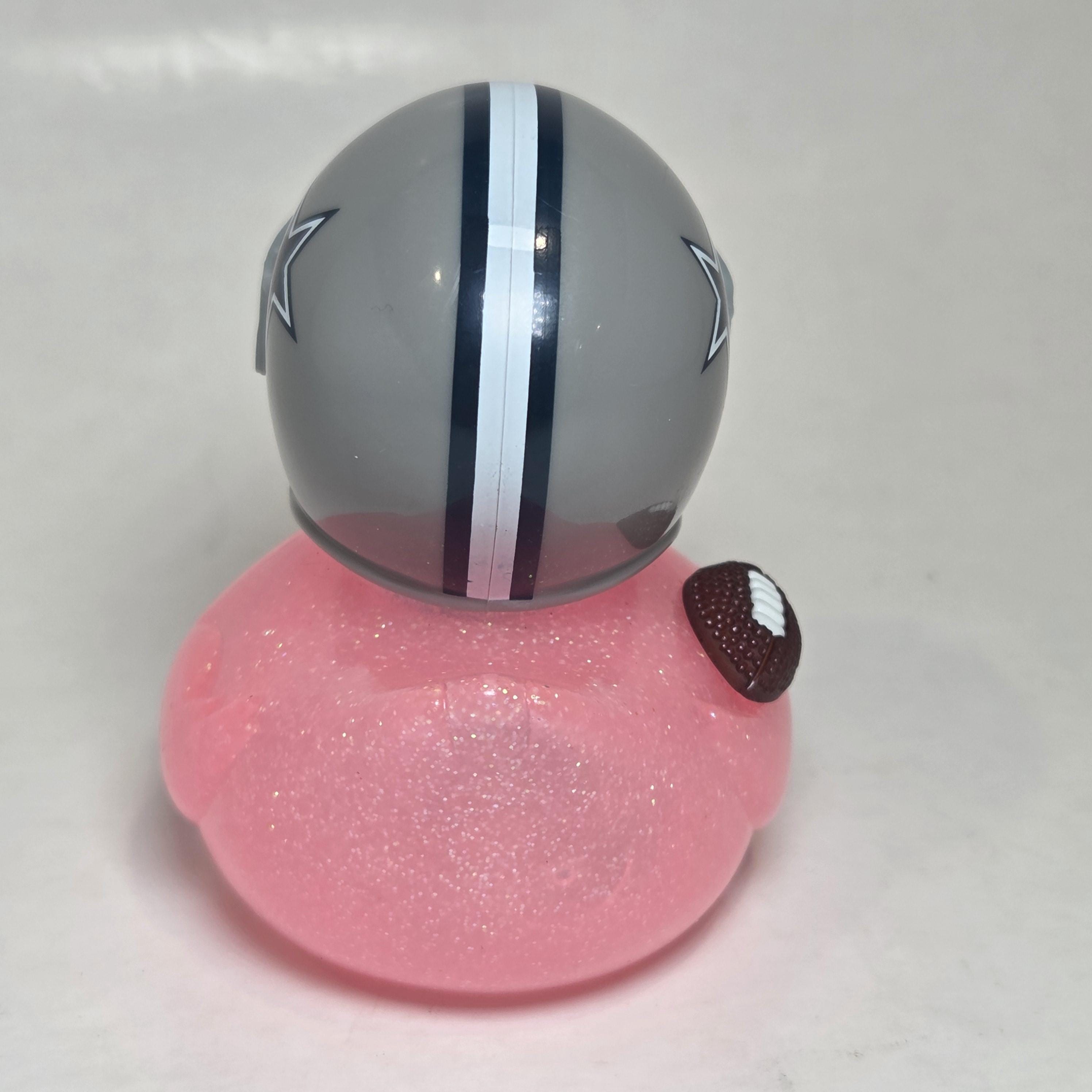 DALLAS COWBOYS Pink Rubber Duck Gift Bedazzled nfl Duck Cruise Dashboard Ducks