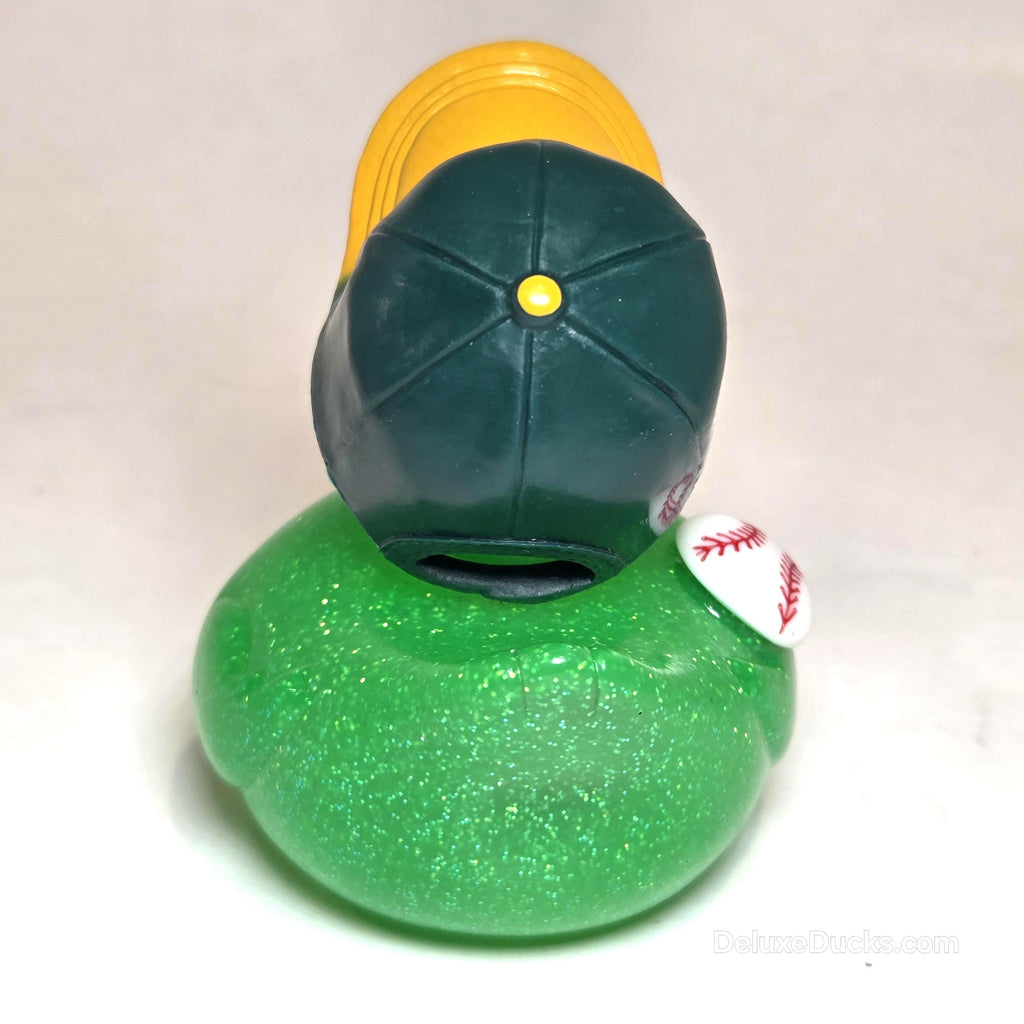 OAKLAND As ATHLETICS Rubber Duck Gift Baseball Bedazzled Collectible Duck