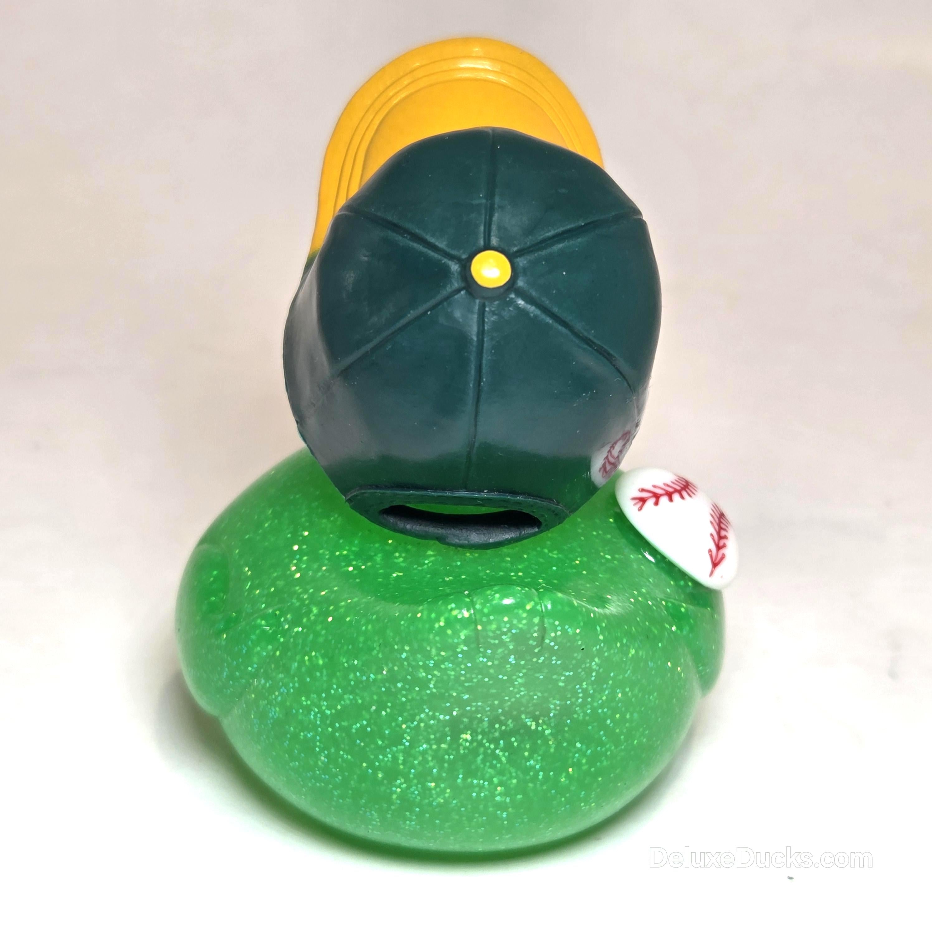 OAKLAND As ATHLETICS Rubber Duck Gift Baseball Bedazzled Collectible Duck