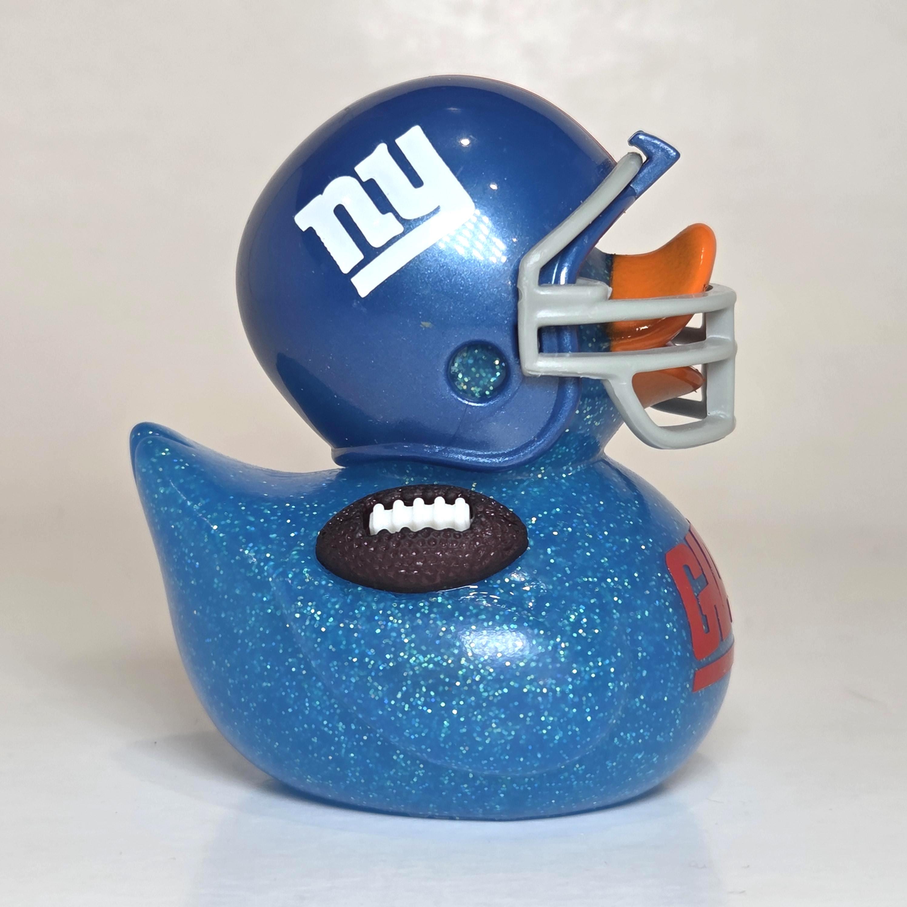 NEW YORK GIANTS Rubber Duck Gift nfl Football Bedazzled Collectible Duck