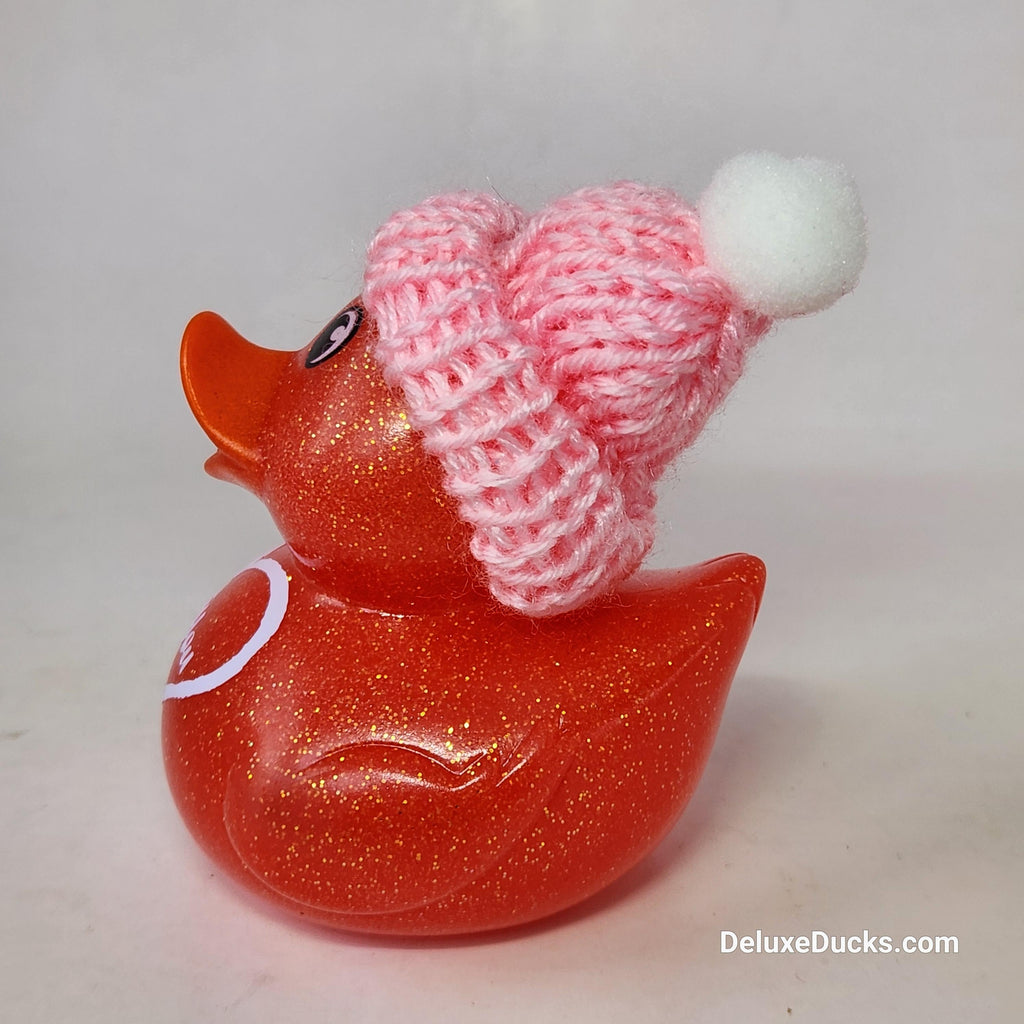 I LOVE YOU Rubber Duck Valentines Gift Pink Bedazzled Collectible Cruise