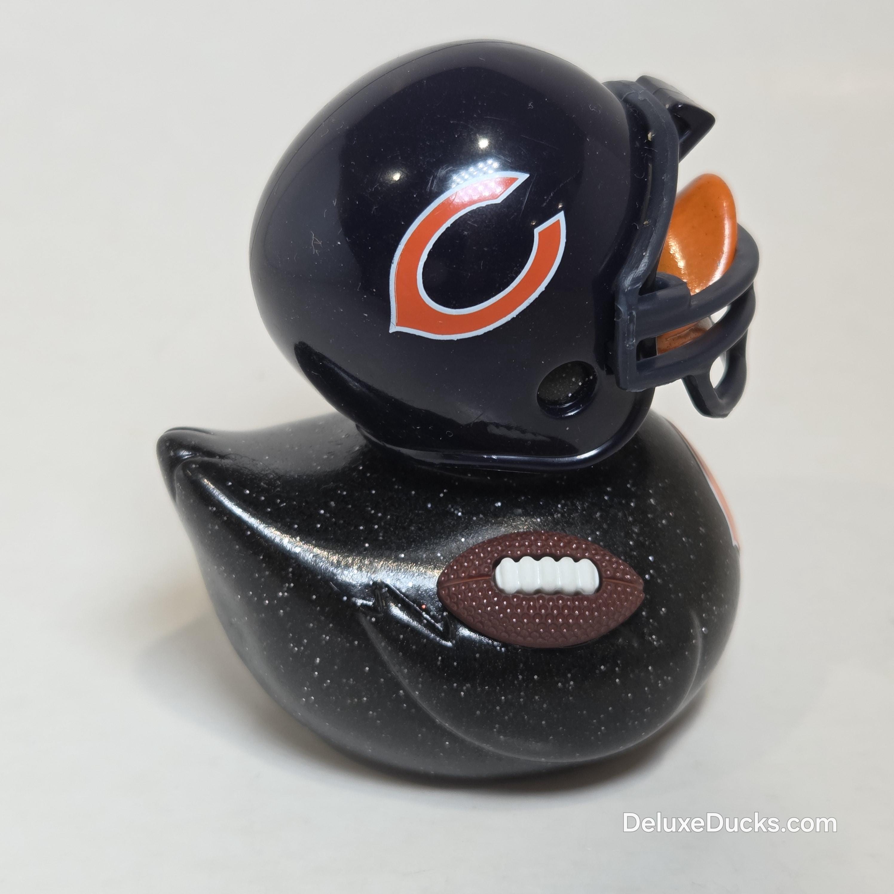 CHICAGO BEARS Rubber Duck Gift Bedazzled Duck Cruise Dashboard Ducks