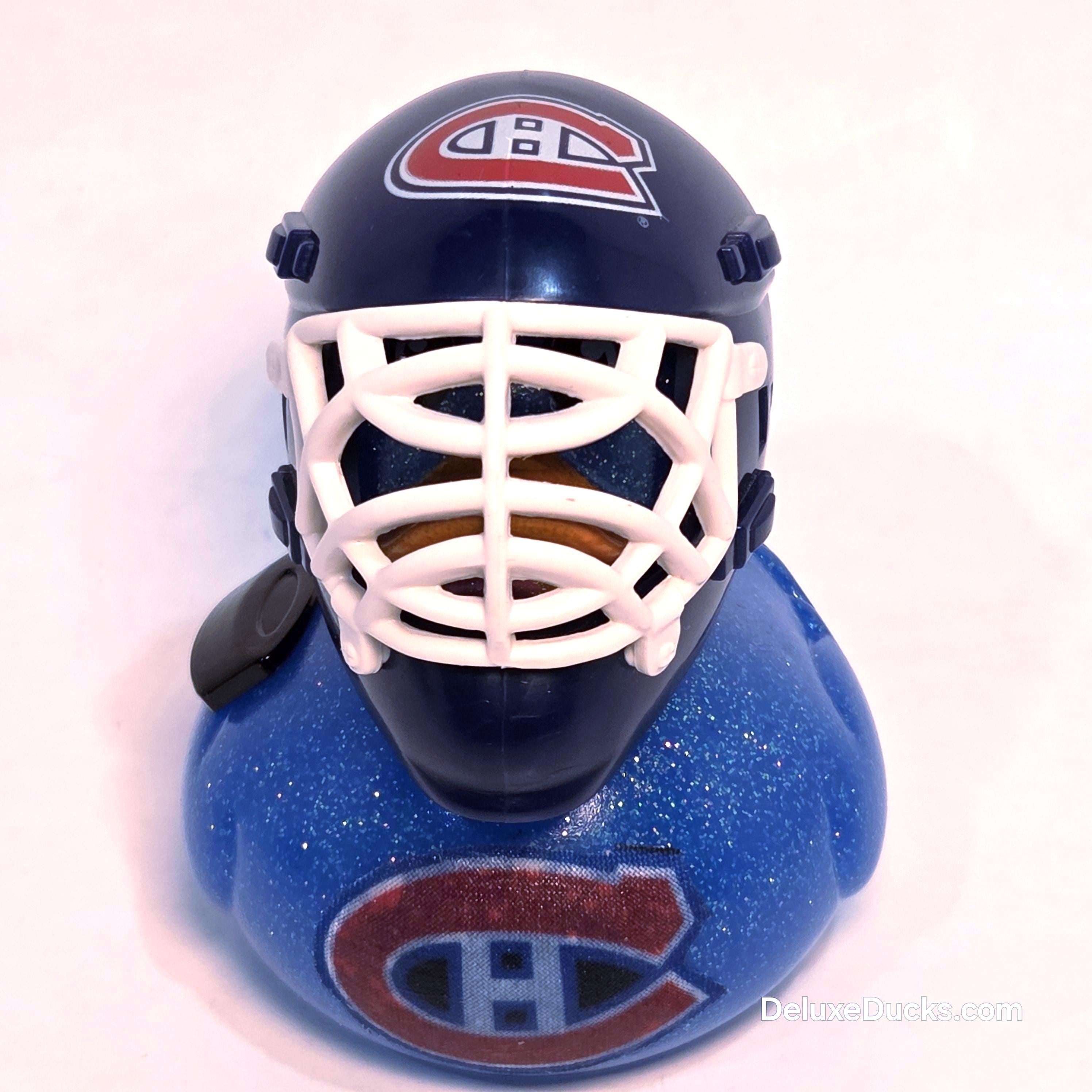 MONTREAL CANADIENS Rubber Duck Gift nhl Hockey Bedazzled Collectible Duck
