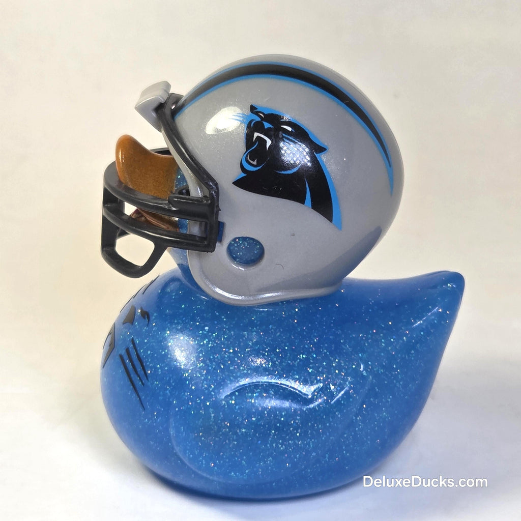 CAROLINA PANTHERS Rubber Duck Gift Bedazzled Duck Cruise Dashboard Ducks