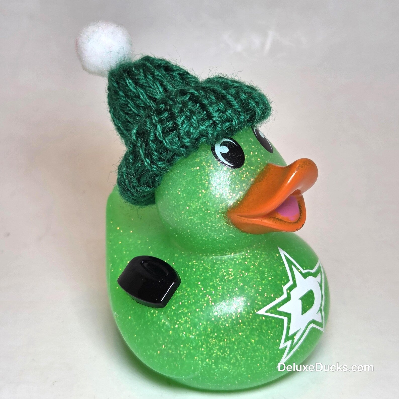 DALLAS STARS Rubber Duck Gift nhl Hockey Bedazzled Collectible Duck