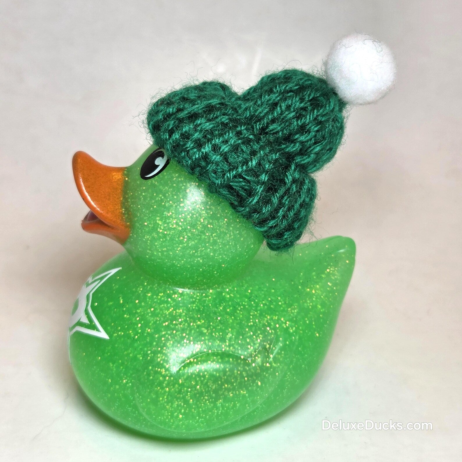 DALLAS STARS Rubber Duck Gift nhl Hockey Bedazzled Collectible Duck