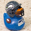 SEATTLE SEAHAWKS Rubber Duck Gift NFL Football Bedazzled Collectible Duck
