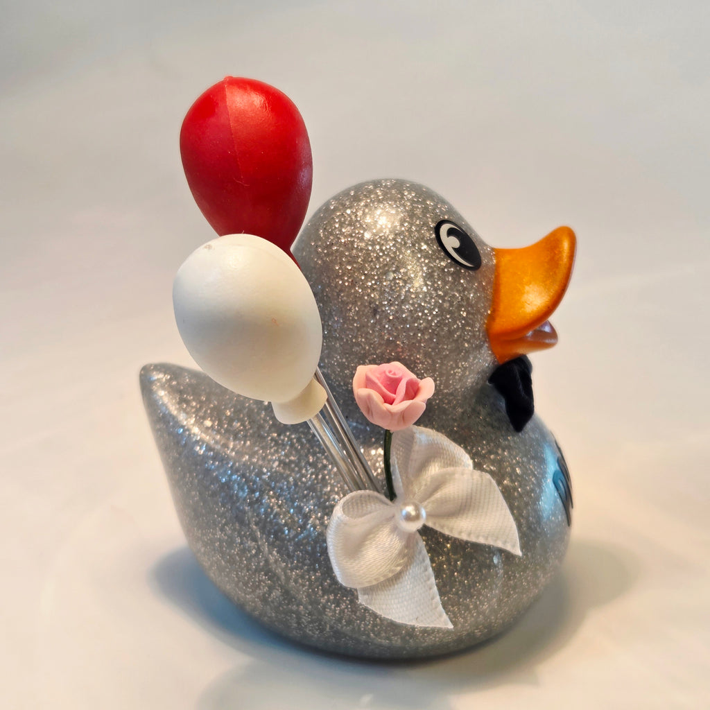 PROM Promposal Rubber Duck Gift Bedazzled Custom Rubber Duck Collectible Gift Ducks Cruise Dashboard