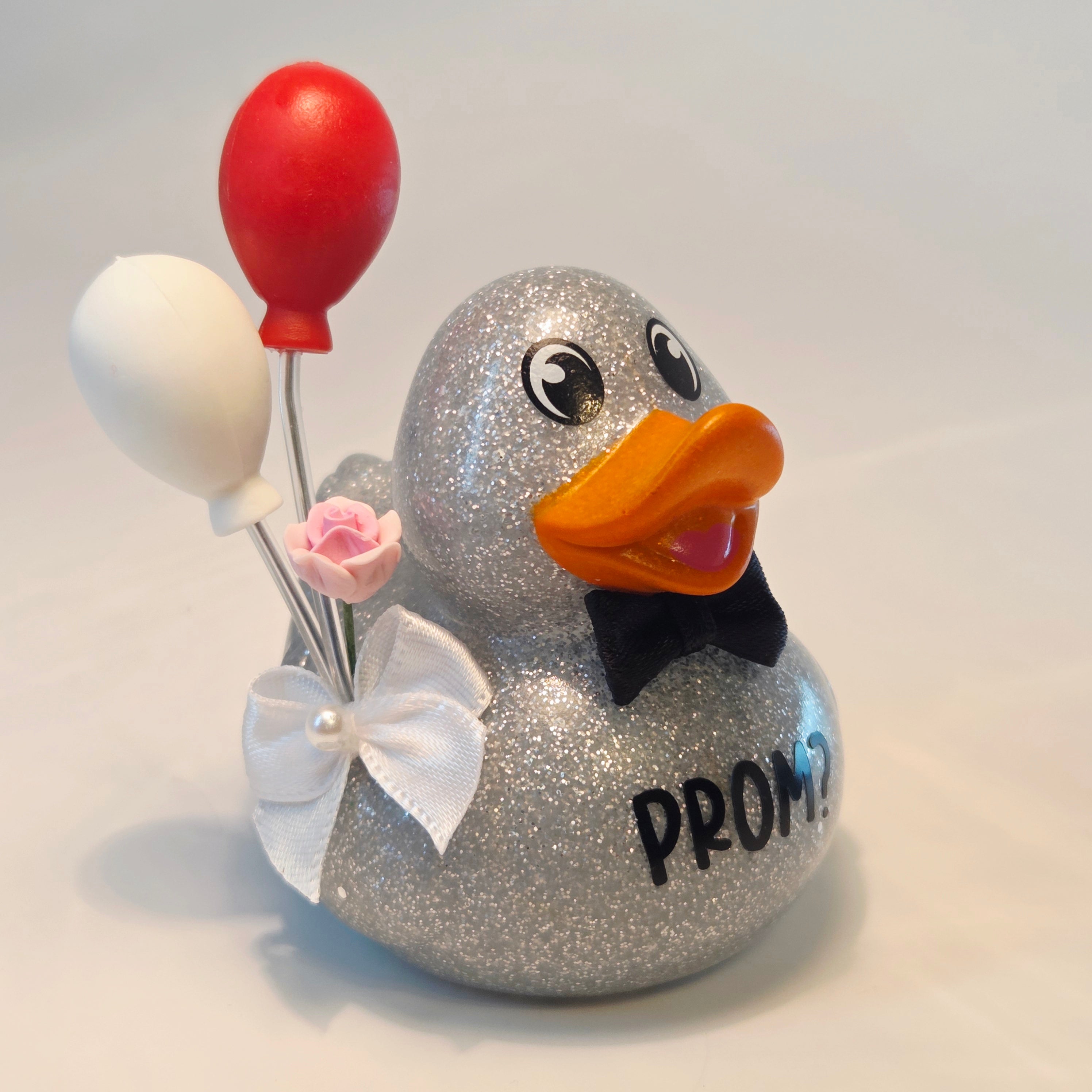 PROM Promposal Rubber Duck Gift Bedazzled Custom Rubber Duck Collectible Gift Ducks Cruise Dashboard