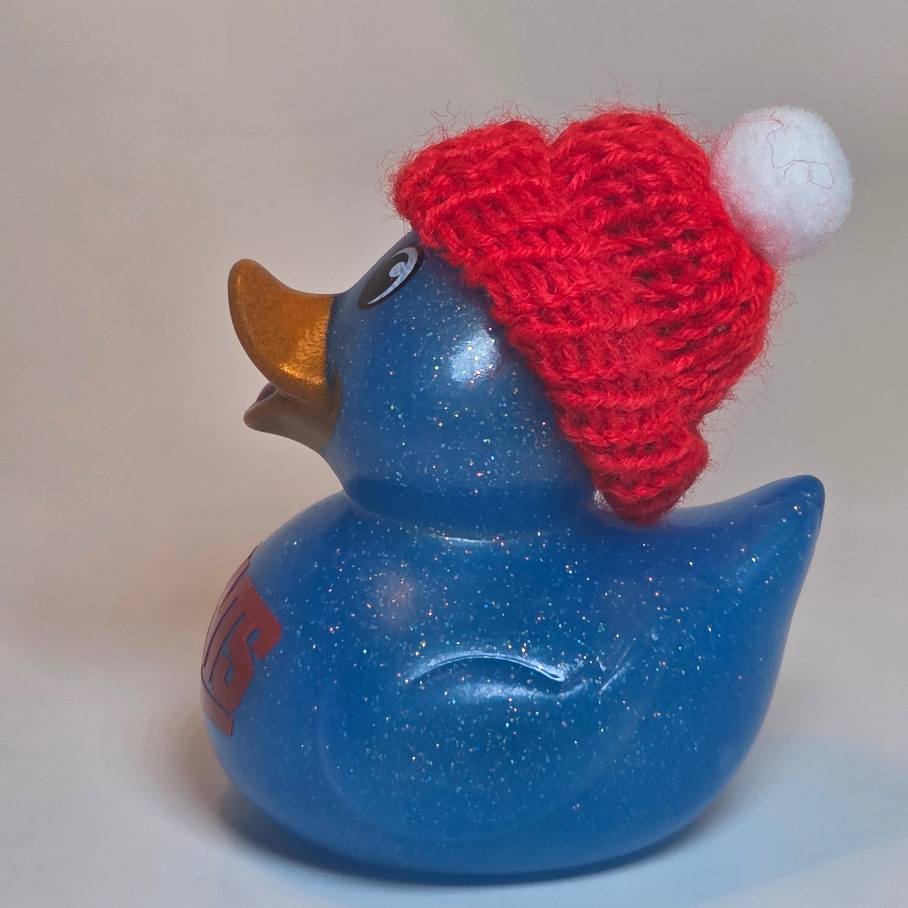 NEW YORK GIANTS Rubber Duck Gift nfl Football Bedazzled Collectible Duck