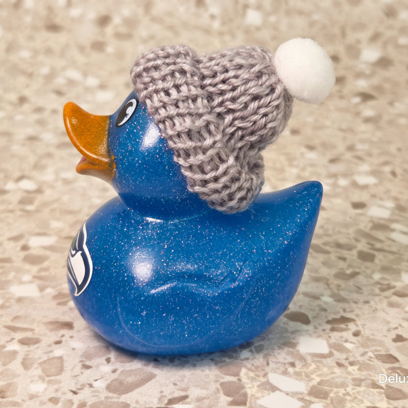 SEATTLE SEAHAWKS Rubber Duck Gift NFL Football Bedazzled Collectible Duck