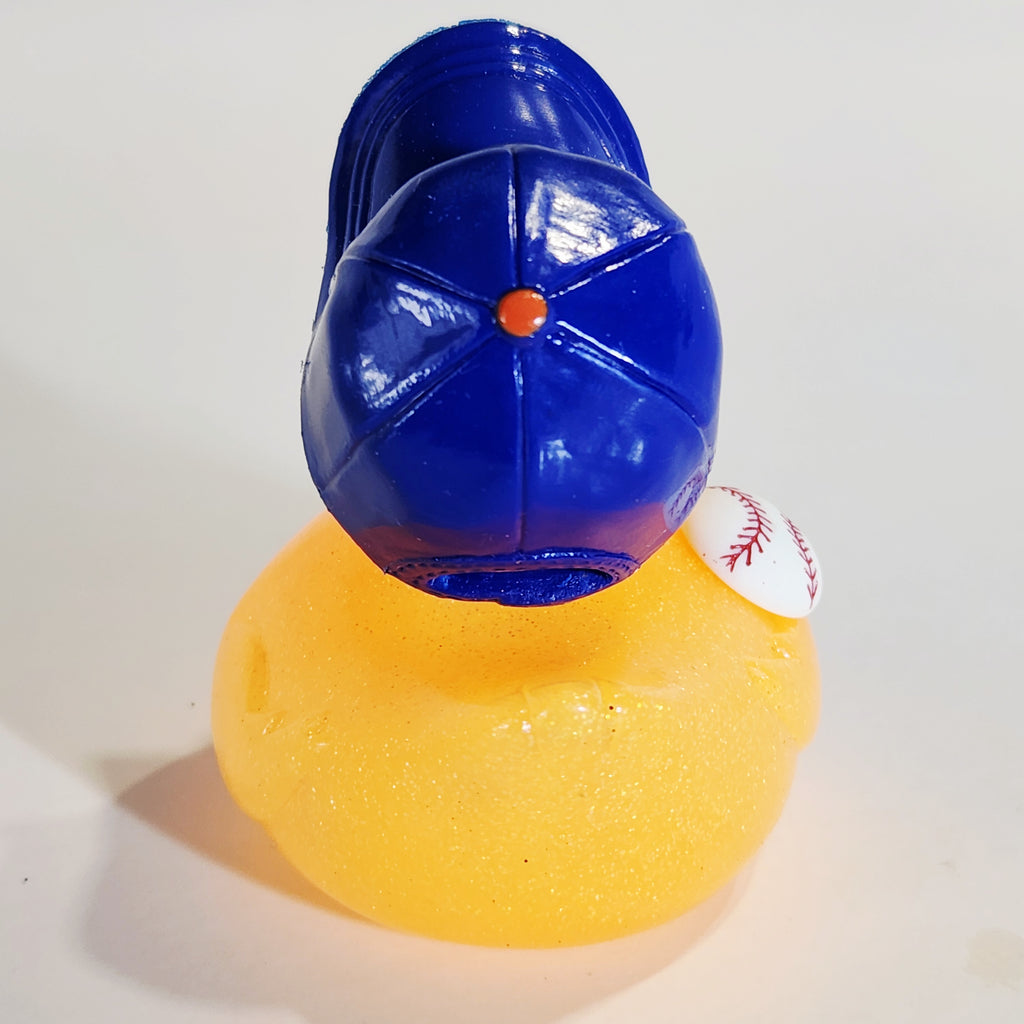NEW YORK METS Rubber Duck Gift Baseball Bedazzled Collectible Duck